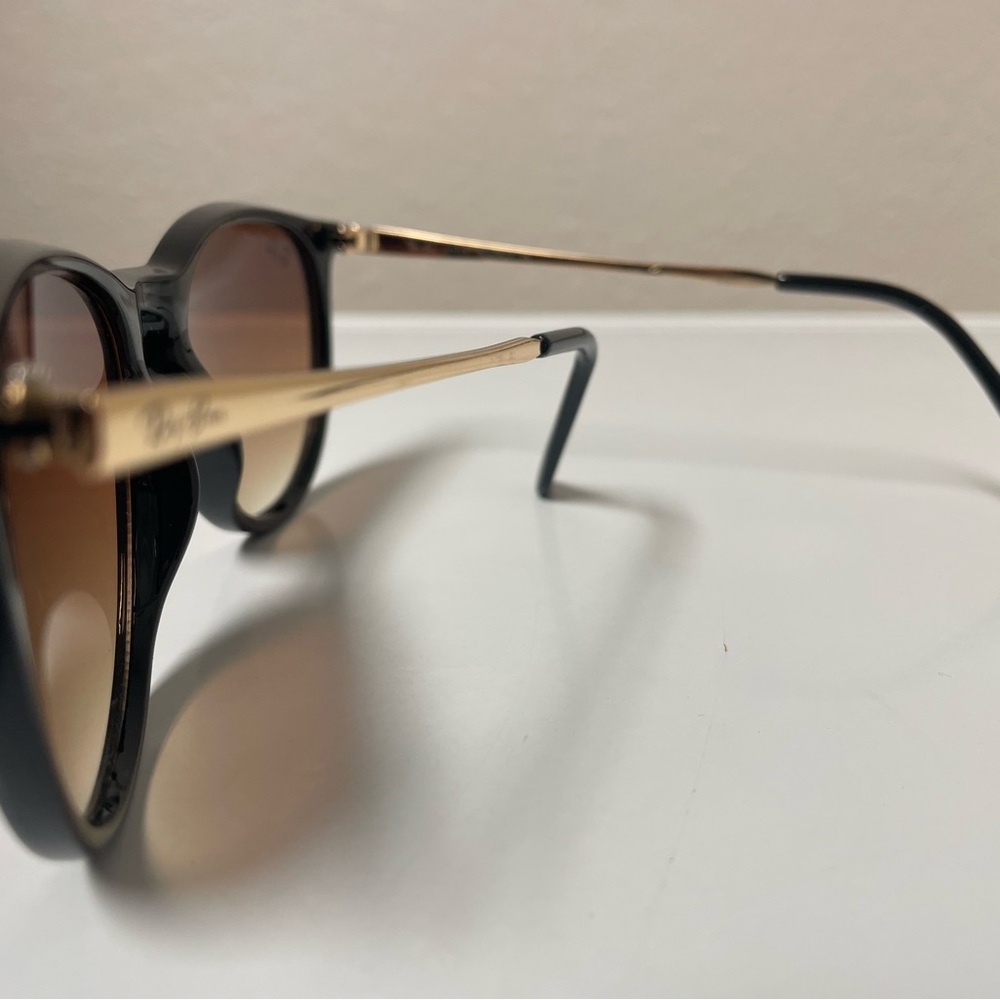 Ray-Ban Classic Black and Gold Shades